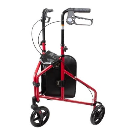 Dynarex Dynarex DynaGo Zoom Aluminum Rollator W/ 3in Wheels 10200